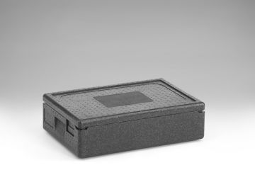 EPP Thermobox, Pizzabox, 595x595x280 mm, 62 ltr, mit Deckel